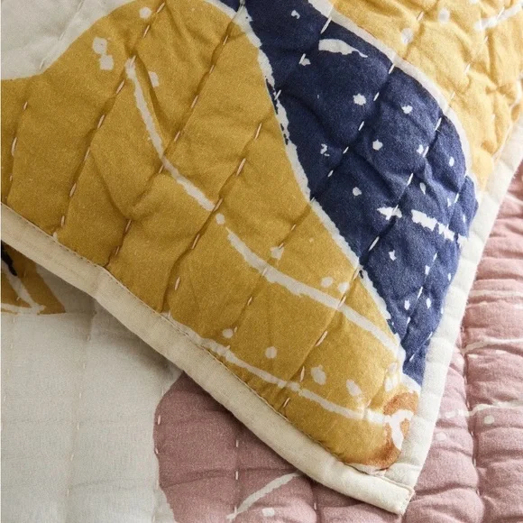 West Elm Multicolor Floral Comforter Set